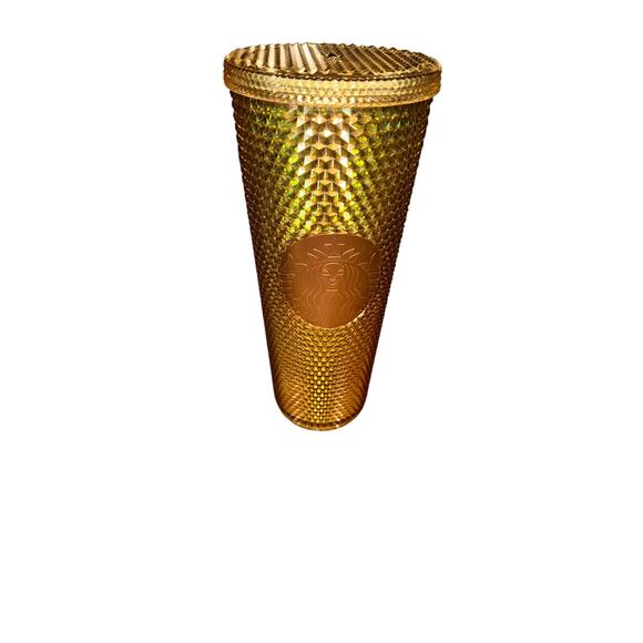 Walt Disney World x Starbucks Gold 50th Anniversary Tumbler / 2021 *no straw EUC - Picture 2 of 5